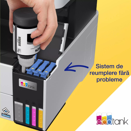 Imprimanta Epson EcoTank Pro L6499 - Multifuncțional A4, Wi-Fi, cu rezervor de cerneală și fax [2]