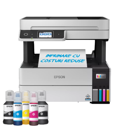 Imprimante - Imprimanta Epson EcoTank Pro L6499 - Multifuncțional A4, Wi-Fi, cu rezervor de cerneală și fax