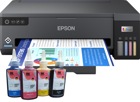Imprimante - Imprimanta sublimare A3+ EPSON EcoTank L11050, Color, USB/Wi-Fi, 4 culori (Inlocuieste Imprimanta A3+ Epson L1300)