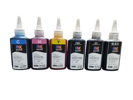 PLOTERE - Set cerneala profesionala Inkmaster compatibila HP - DYE,  H 720