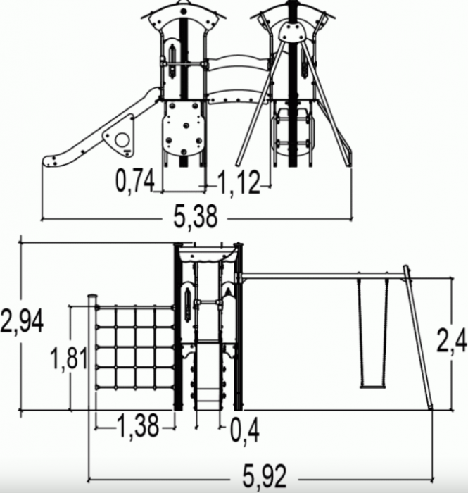 Ansamblu de joaca Diabolo J3871 [4]