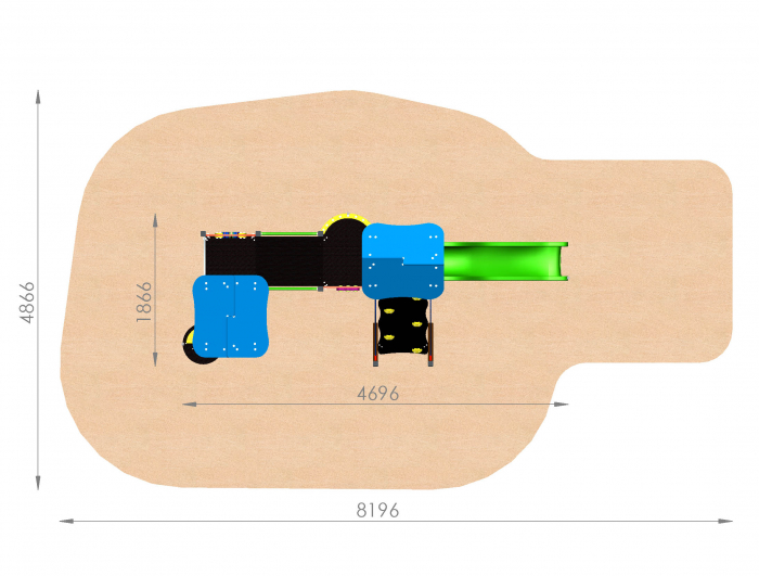 Ansamblu de joaca "Jumbo" CJ-402 [6]