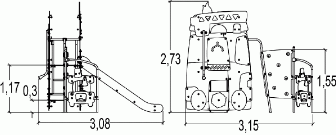 Ansamblu tematic "masina pompieri" J4040 [2]