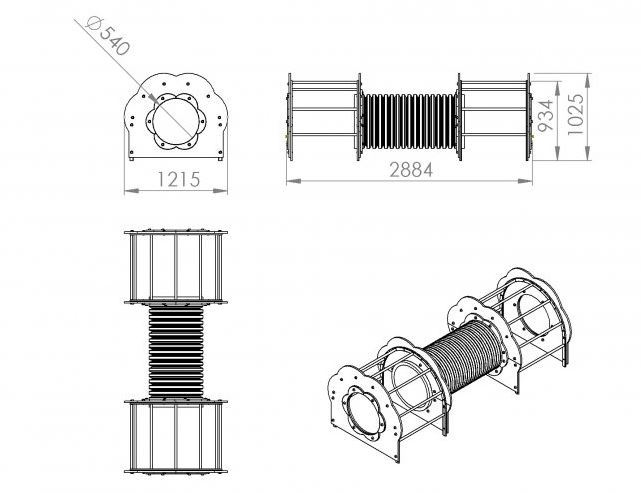 Cadru catarare CK-302 [3]