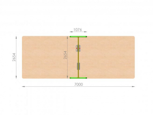 Leagan dublu mixt in forma de U CL-105 [3]
