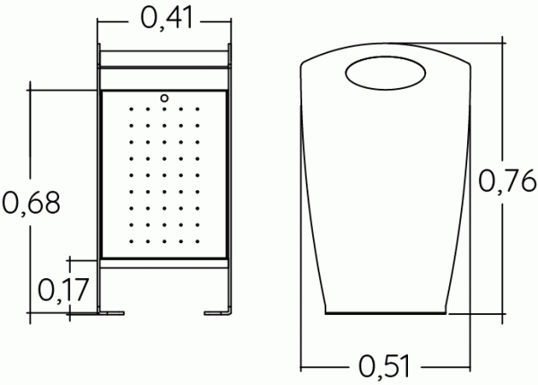 Cos de gunoi J2822 [2]