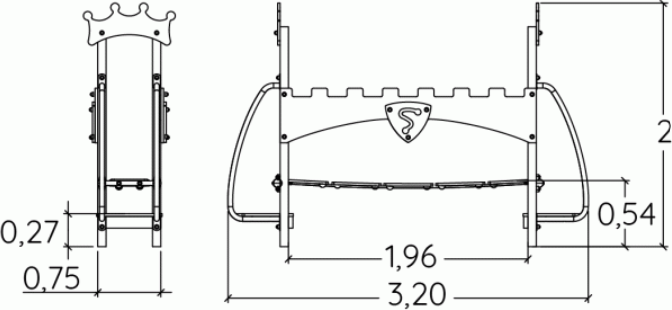 Echipament tematic "pod medieval" J2605 [2]