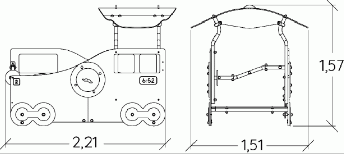 Echipament tematic "trenulet" J2693 [3]