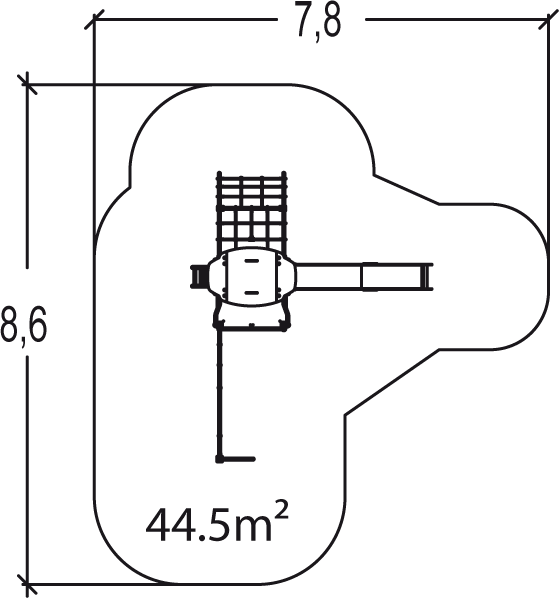 echipamente-de-joaca-ansamblu-de-joaca-multifunctional-din-metal-cu-un-tobogan [3]