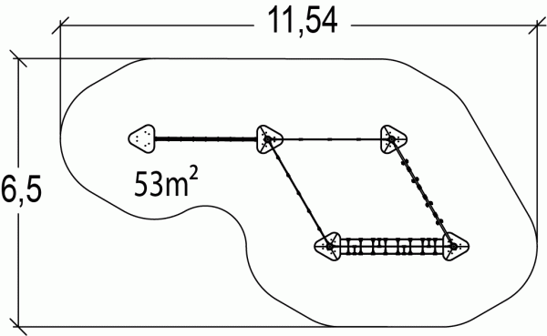 Traseu echilibru J5402-M [3]