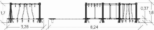 Traseu echilibru J5402-M [2]