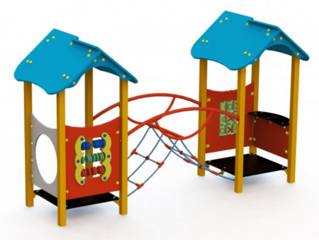 Casute pentru joaca - Ansamblu casute de joaca CKD-003