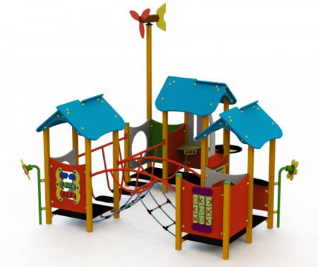 Casute pentru joaca - Ansamblu casute de joaca CKD-005