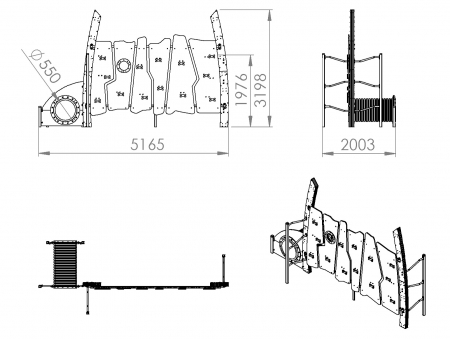 Ansamblu de joaca Climbo CS-106 [4]