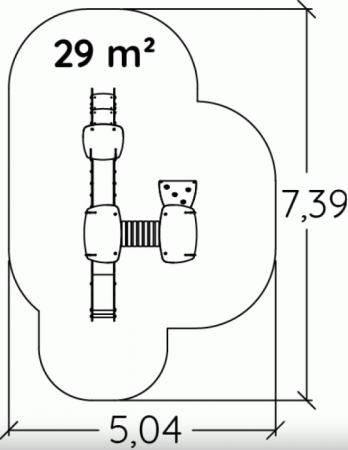 Ansamblu de joaca Diabolo Baby  J38703 [2]