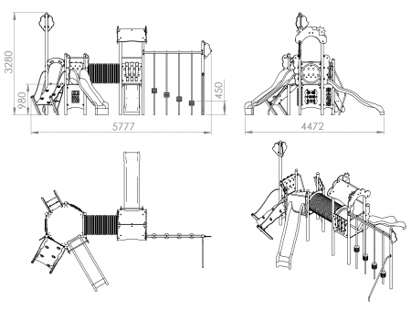 Ansamblu de joaca "Flora" CN-111 [4]
