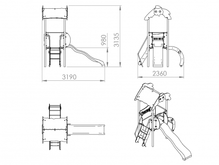 Ansamblu de joaca "Flora" CN-204 [4]