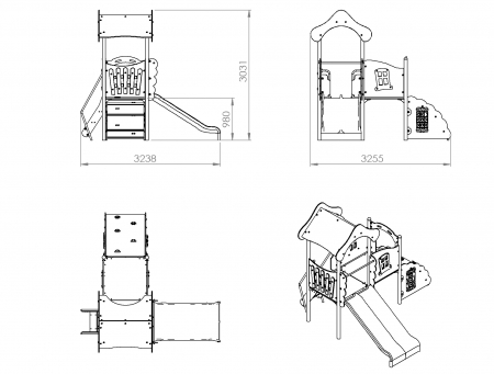 Ansamblu de joaca "Flora" CN-303 [4]
