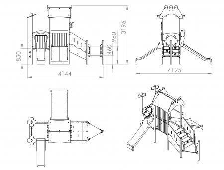 Ansamblu de joaca "Flora" CN-305 [3]