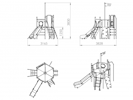 Ansamblu de joaca "Flora" CN-503 [1]