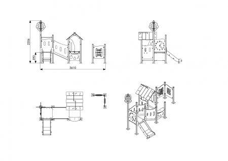 Ansamblu de joaca Jumbo CJ-003 [4]