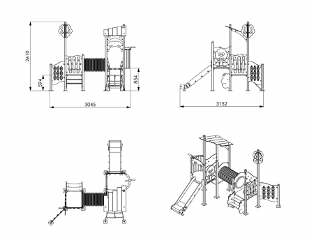 Ansamblu de joaca Jumbo CJ-107 [2]