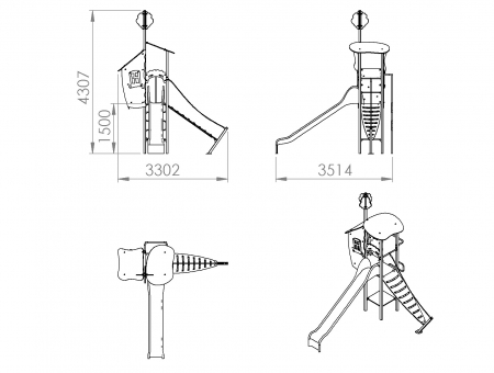 Ansamblu de joaca "Jumbo" CJ-004 [4]