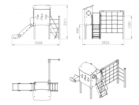Ansamblu de joaca "Jumbo" CJ-009 [4]