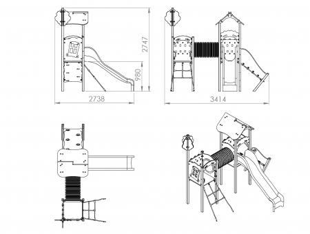 Ansamblu de joaca "Jumbo" CJ-011 [4]