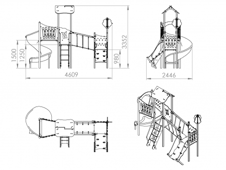 Ansamblu de joaca "Jumbo" CJ-119 [4]