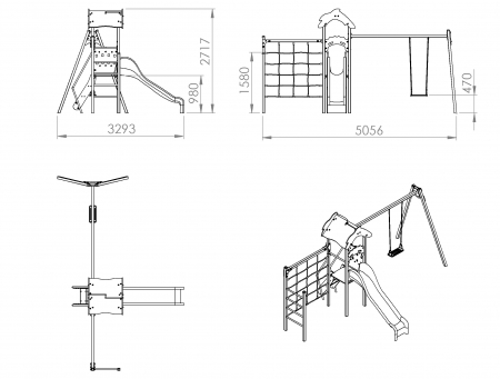 Ansamblu de joaca "Jumbo" CJ-202 [4]
