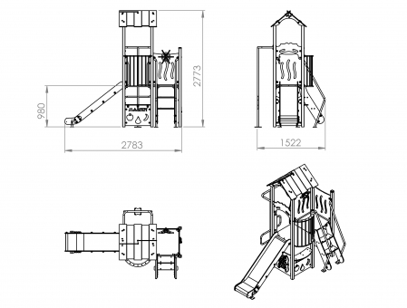 Ansamblu de joaca "Jumbo" CJ-205 [4]