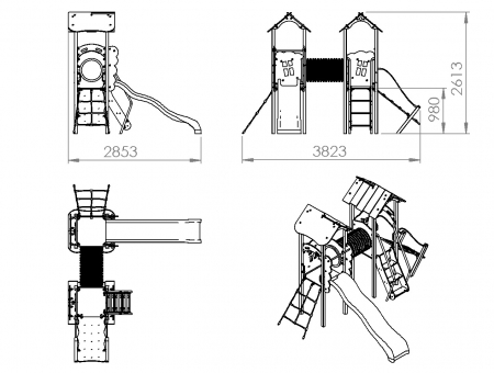 Ansamblu de joaca "Jumbo" CJ-207 [4]