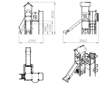 Ansamblu de joaca "Jumbo" CJ-401 [4]