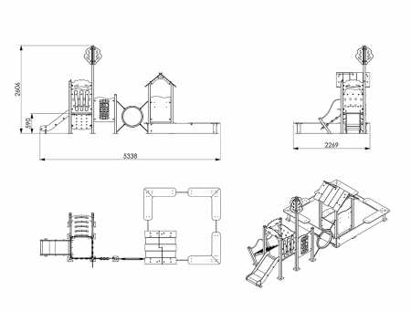 Ansamblu de joaca Jumbo CJ-502 [4]
