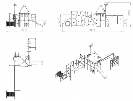Ansamblu de joaca "Jumbo" CJ-701 [4]