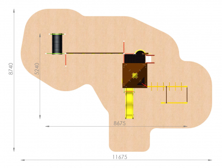 Ansamblu de joaca "Jumbo" CJ-701 [5]
