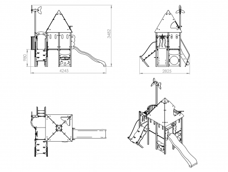 Ansamblu de joaca "Jumbo" CJ-702 [4]