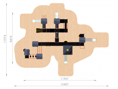 Ansamblu de joaca "Jumbo" CJ-802 [5]