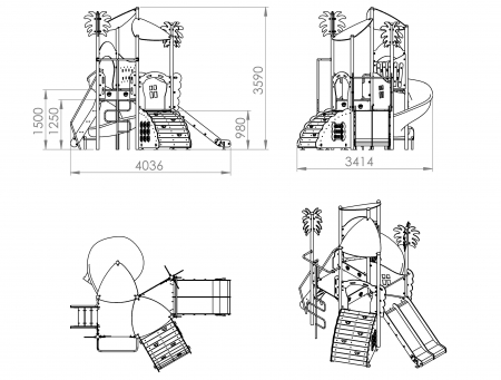 Ansamblu de joaca "Tarzan" CN-904 [4]