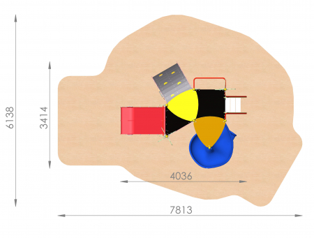 Ansamblu de joaca "Tarzan" CN-904 [5]