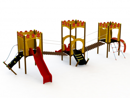 Medieval - Ansamblu de joaca tematic "Castel" CN-1406