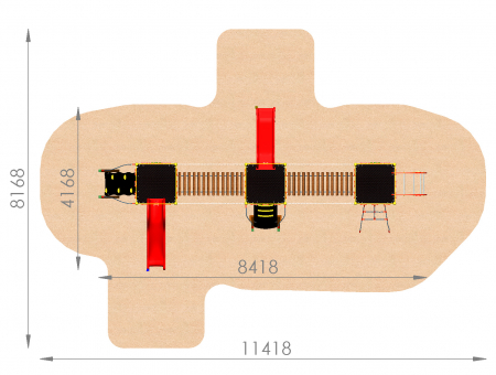 Ansamblu de joaca tematic "Castel" CN-1406 [5]