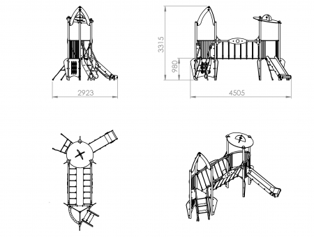Ansamblu de joaca tematic "Galaxy" CN-802 [4]