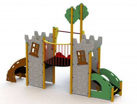Ansambluri de joaca - echipamente-de-joaca-ansamblu-de-joaca-multifunctional-tematic-medieval-podul-castelului-pentru-copii-cu-dizabilitati-3-12-ani