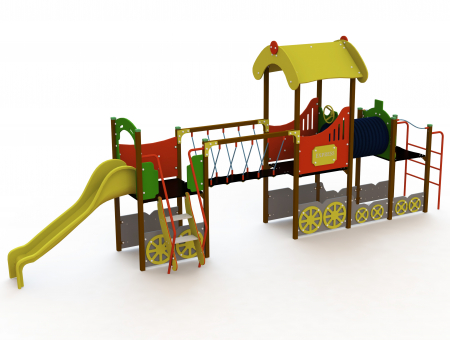 Ansamblu de joaca tematic "Trenulet" CJ-118 [2]