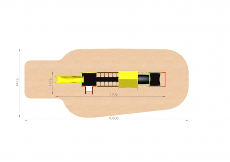 Ansamblu de joaca tematic "Trenulet" CJ-118 [5]