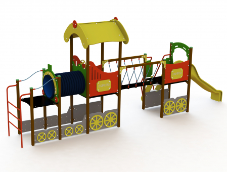 Echipamente tematice - Ansamblu de joaca tematic "Trenulet" CJ-118