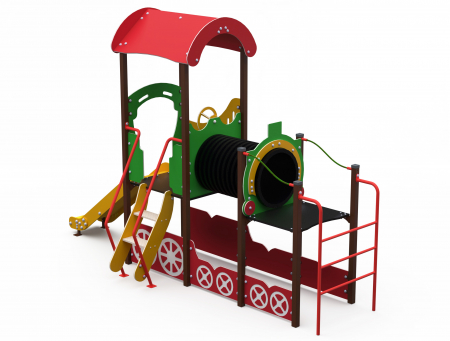 Ansamblu de joaca tematic "Trenulet" Cj-303 [0]