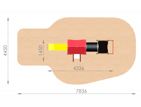 Ansamblu de joaca tematic "Trenulet" Cj-303 [4]